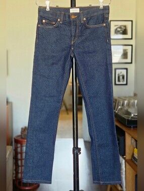 Crippen Classic Straight-Leg Dark Wash Jeans